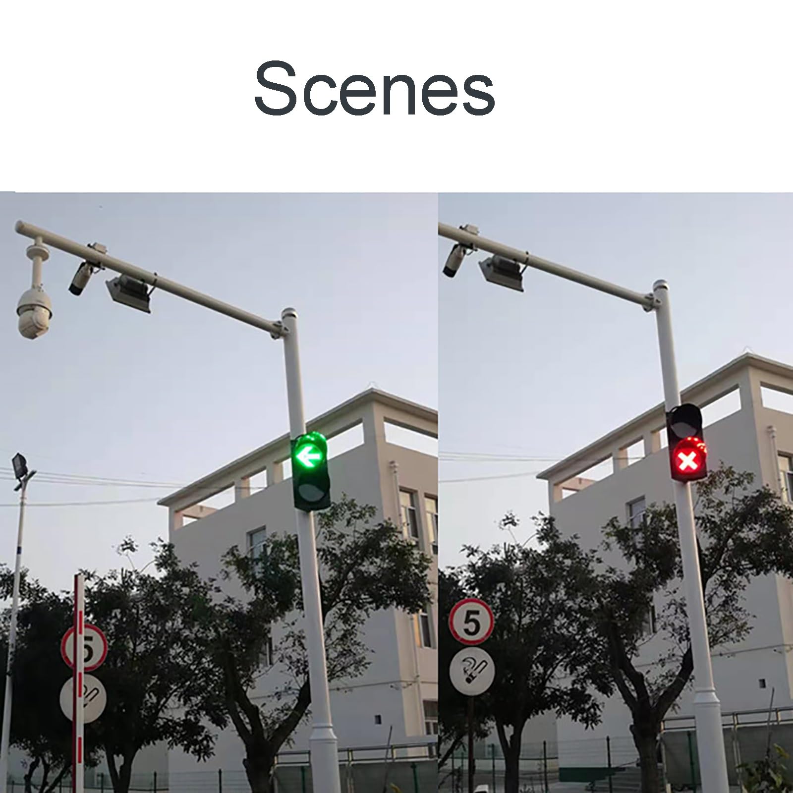 Semaforo LED Industriale 200mm - Segnale Rosso/verde Per Stop E Partenza, AC/DC - Foto 11