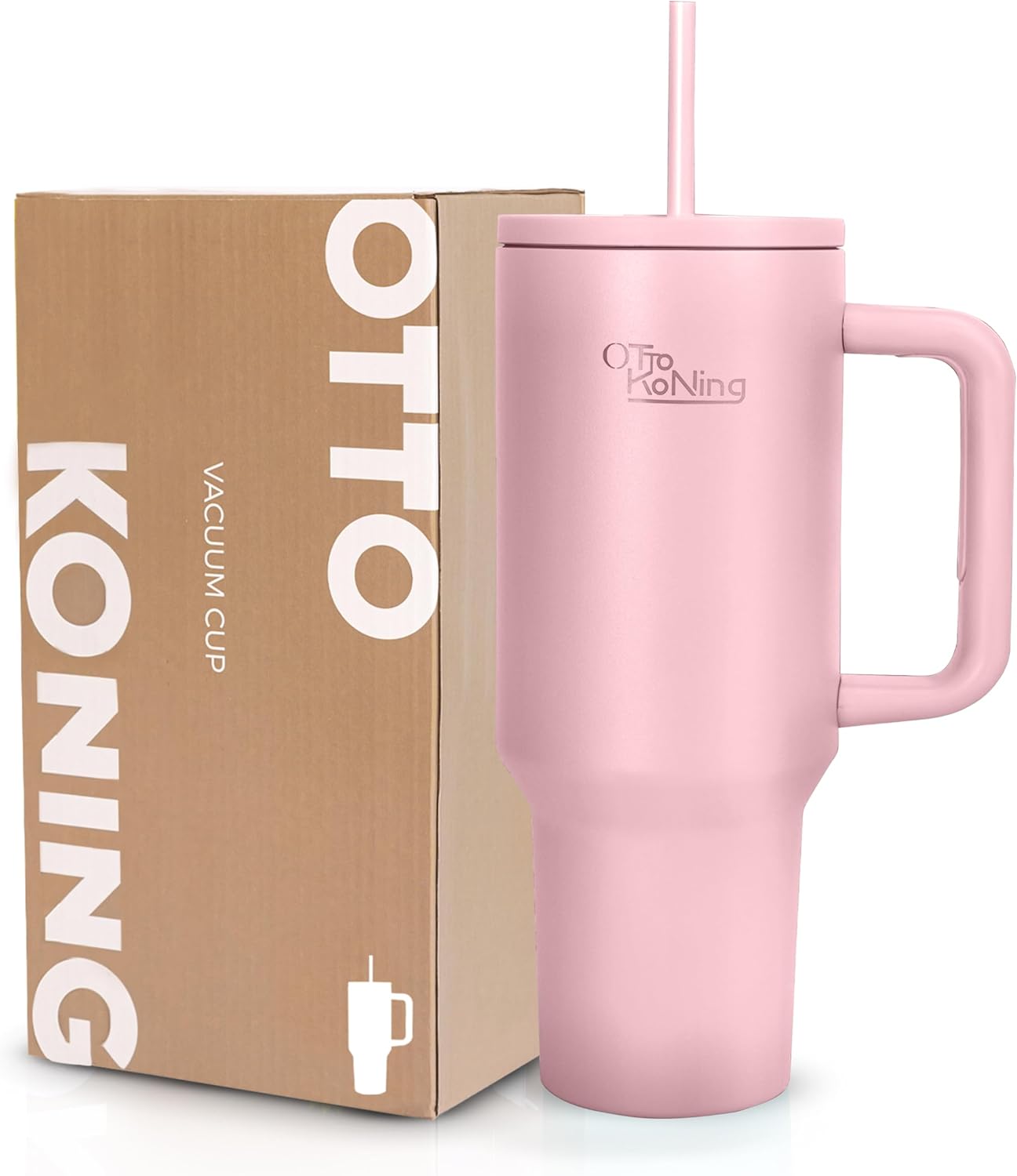 Vaso 40oz rozsa szín termosz