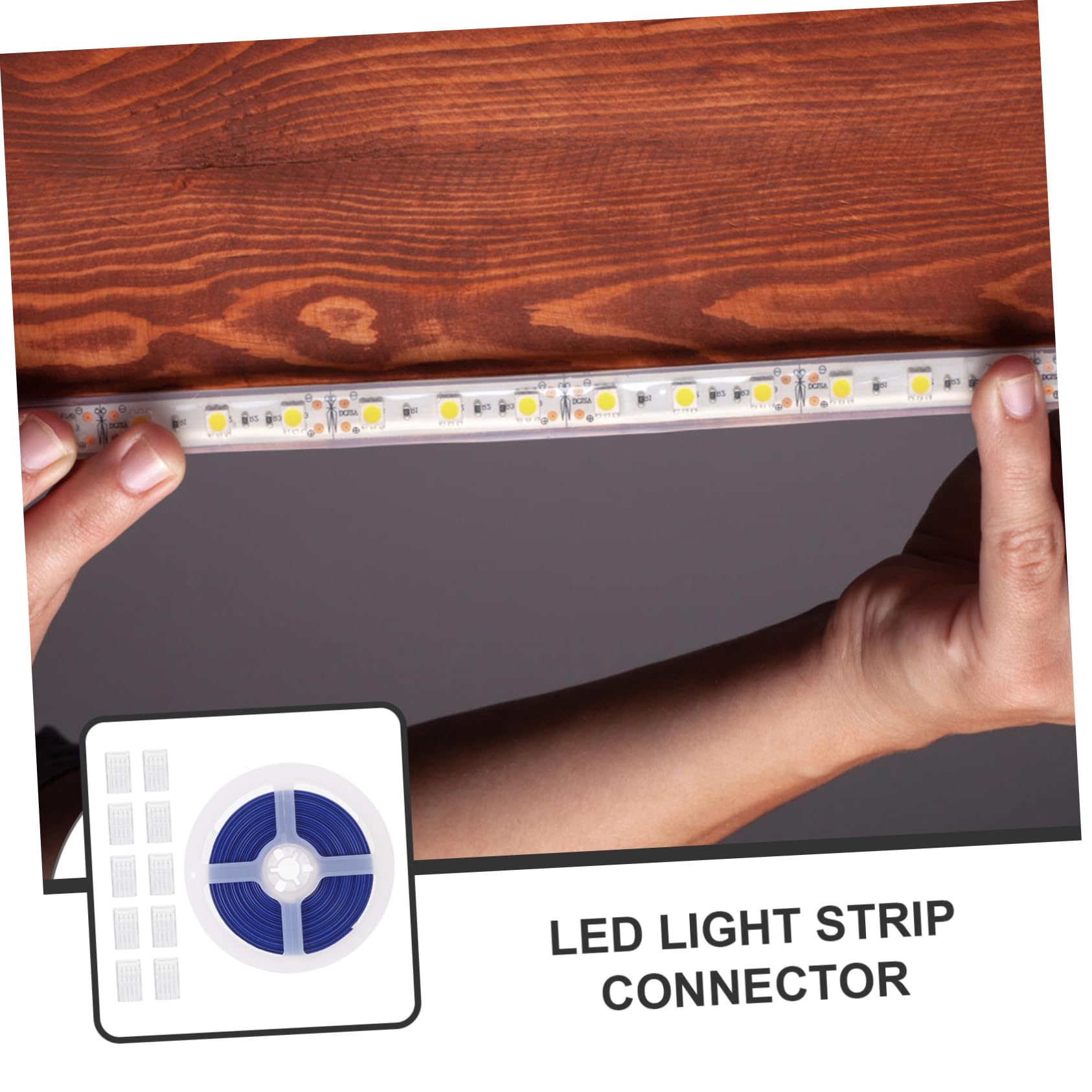30stücke Pin Rgb Strip Connector Mit Kabel Wasserdichter Lötfreier Schnellverbinder Für Streifen Installieren Für Projekte