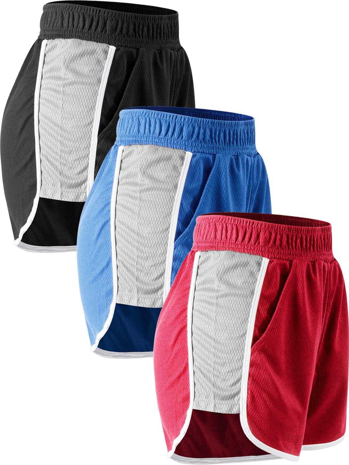 CadmusRunning Shorts for Women Athletic Shorts Workout Gym Pro Pockets