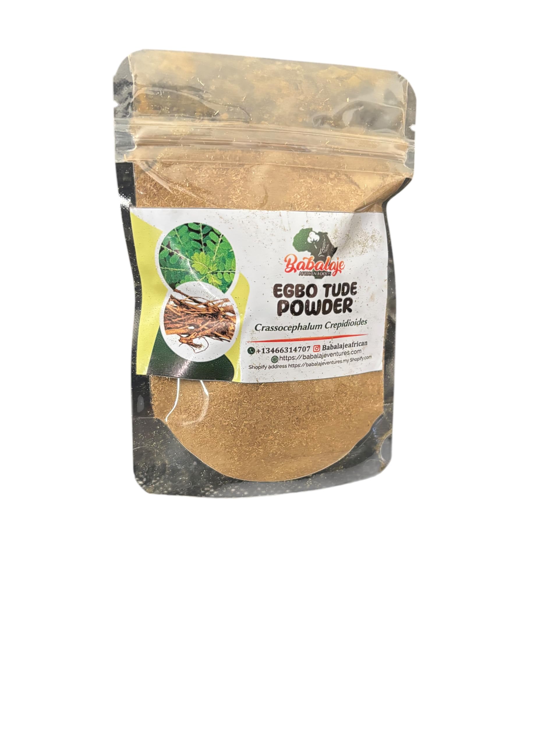 Egbo Tude Powder/Veronica Amygdalina-50G