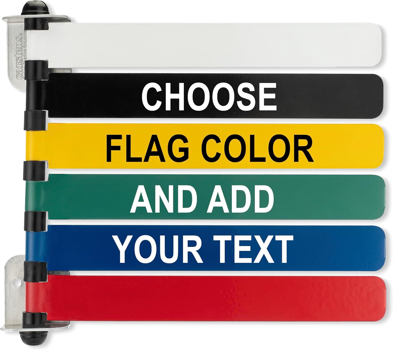 Carstens Custom Color with Text Exam Room Status & Signal Flags