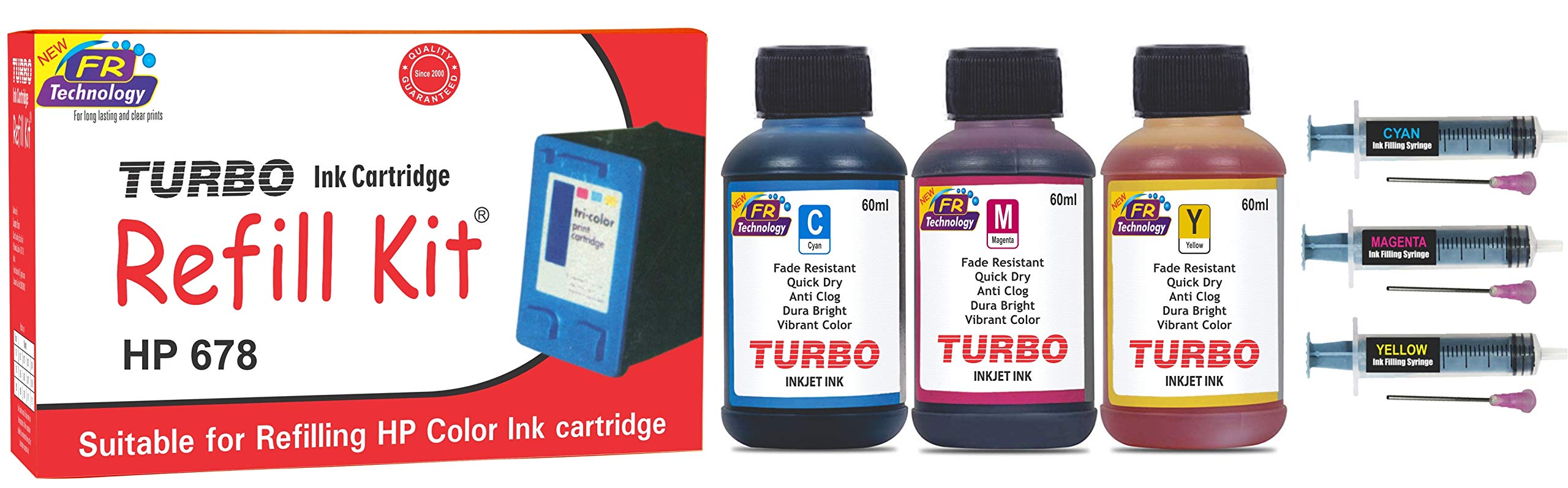 See full amazon price history chart for Turbo Ink Cartridge Refill Kit for hp 678 Color Ink Cartridge Turbo Ink Cartridge Refill Kit for hp 678 Color Ink Cartridge (B00X5NVEIG) Amazon Price History, Amazon Price Tracker