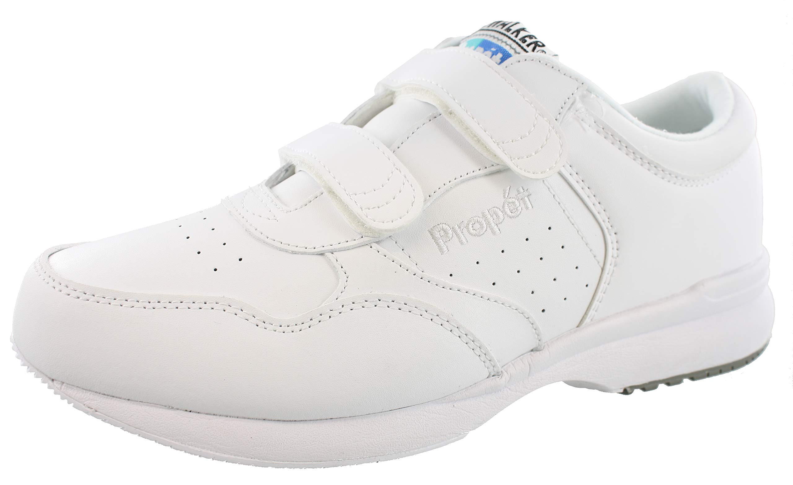 Propet Men Heritage Strap Walking Shoe (11 XXW (5E), White)