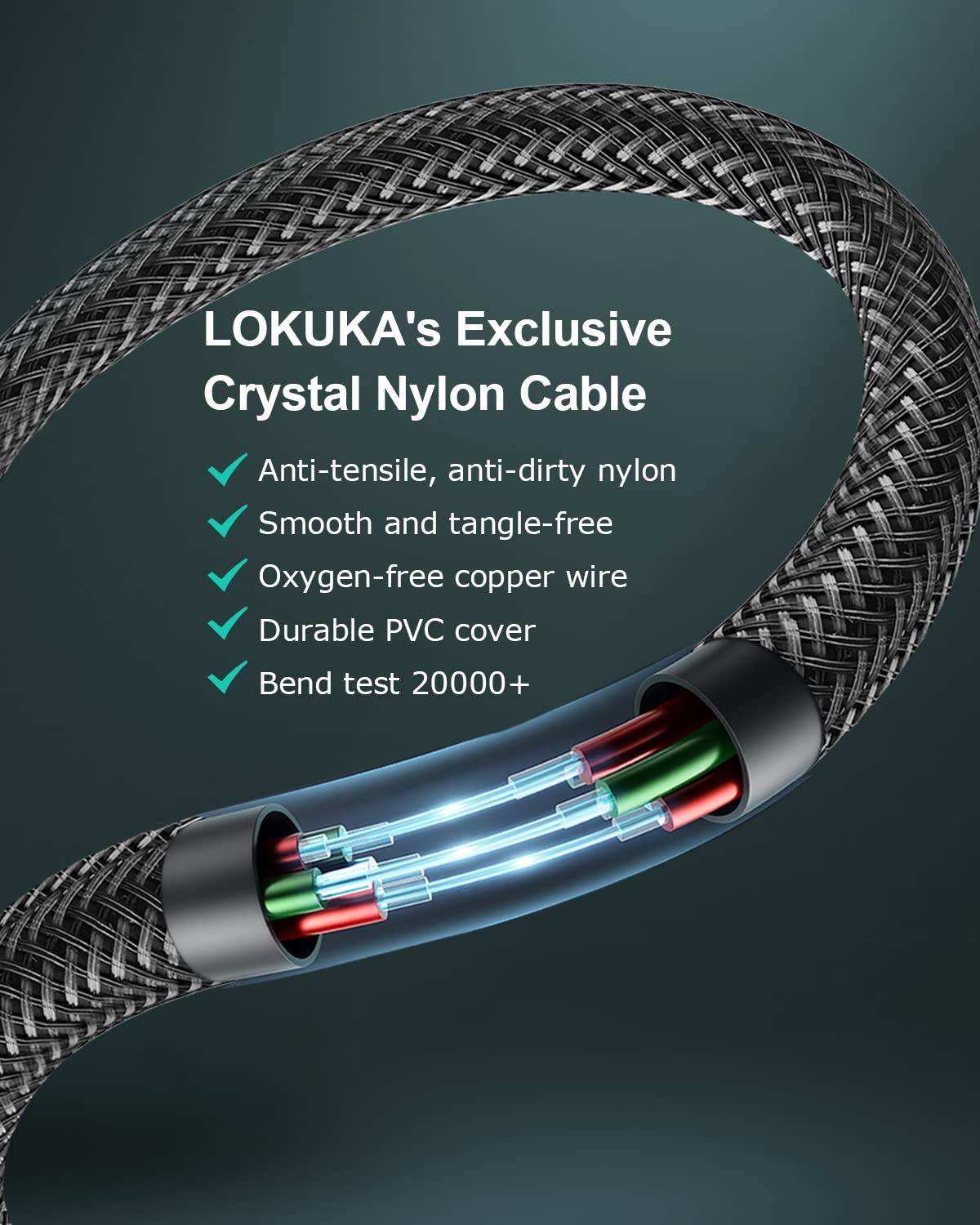 Adaptador de audio USB tipo C a conector de auriculares de 3,5 mm, LOKUKA AUX a USB C HiFi DAC, cable de audio compatible con Pixel, Samsung S9 S10 S20 S21, Note 10 20 Plus, iPad, MacBook - 8 pulgadas