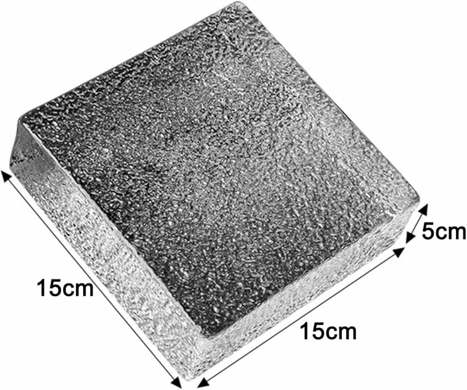 Glass Block, Double-Sided Rectangular Clear Glass Block, Light Transmission & Allowing Privacy, for Room Partitions Architectural Decoration