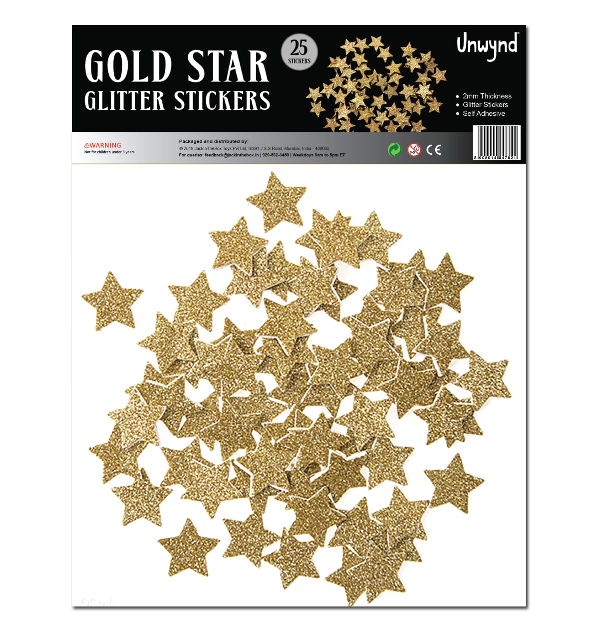 Glitter Glue Set - 6 Colors, Washable Craft Adhesive -11