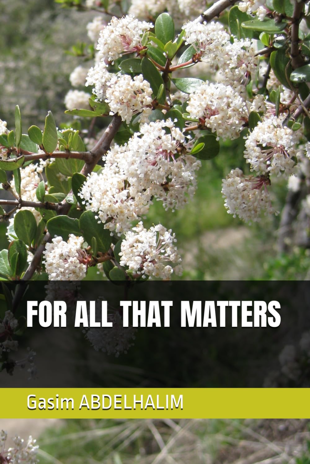 FOR ALL THAT MATTERS
