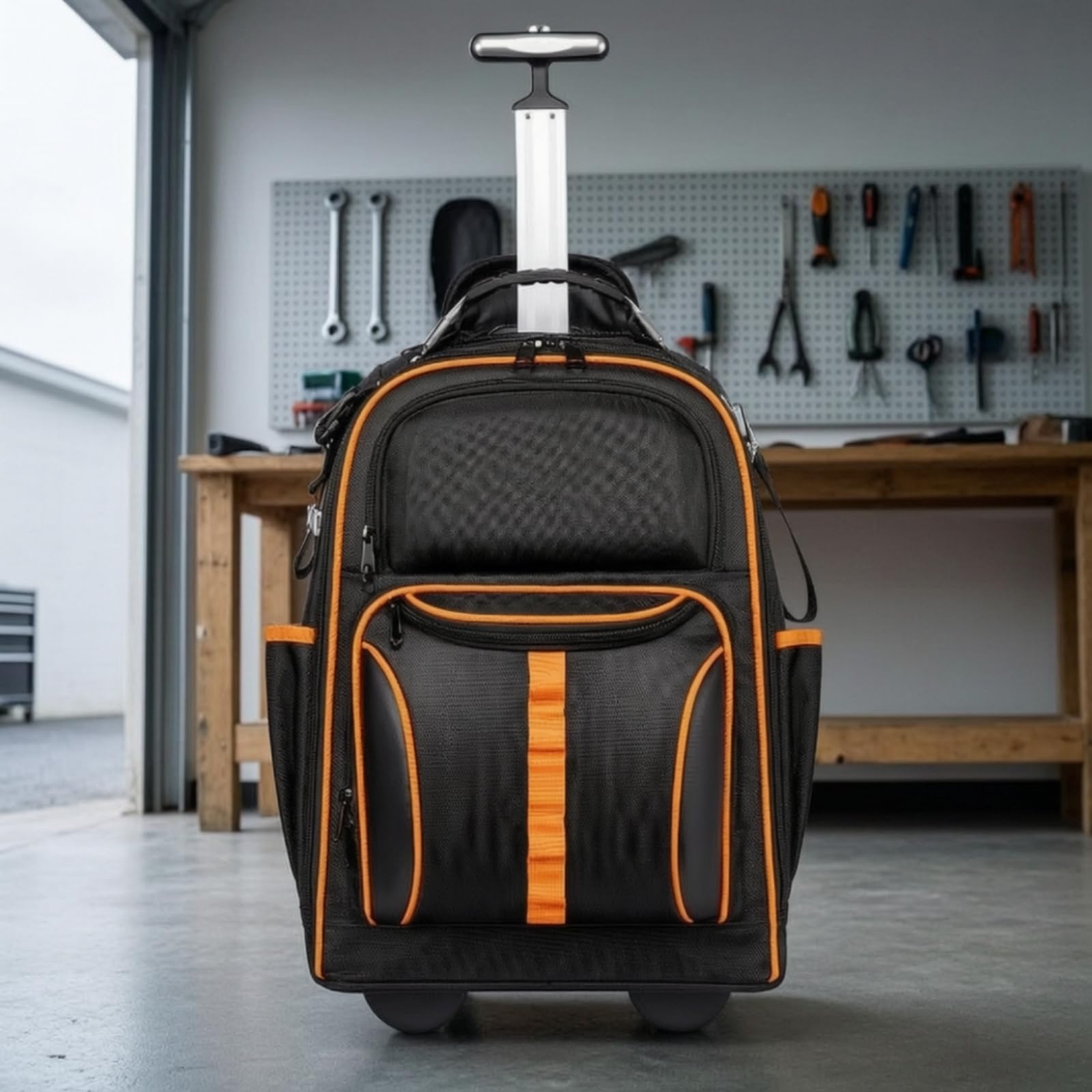 Sac à Dos à Outils sur Roues Résistant