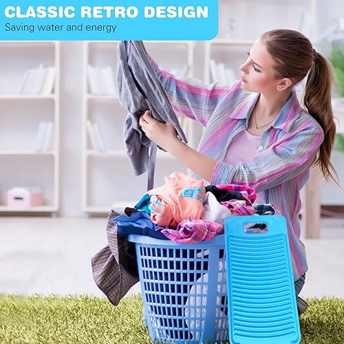 Miniatura 5 de MZD Tabla pequeña de plástico, para lavado de playeras de niños