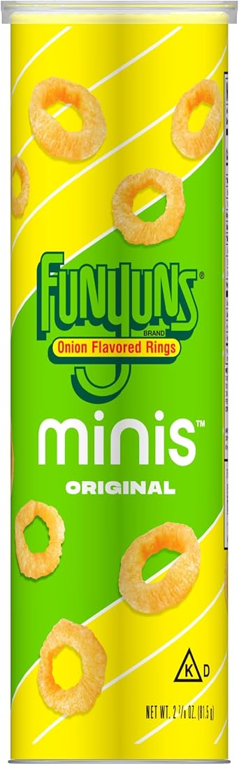 Funyuns Mini, Original, 3.1oz Canister