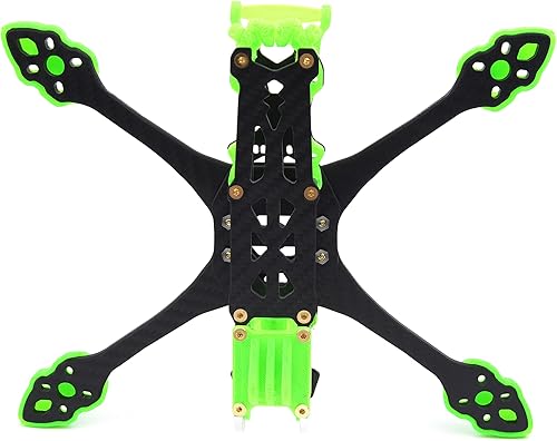 Miniatura 6 de 225mm FPV Racing Drone Frame 5inch Carbon Fiber Quadcopter Frame 5mm Arm for Vista Aerial and Analog Camera