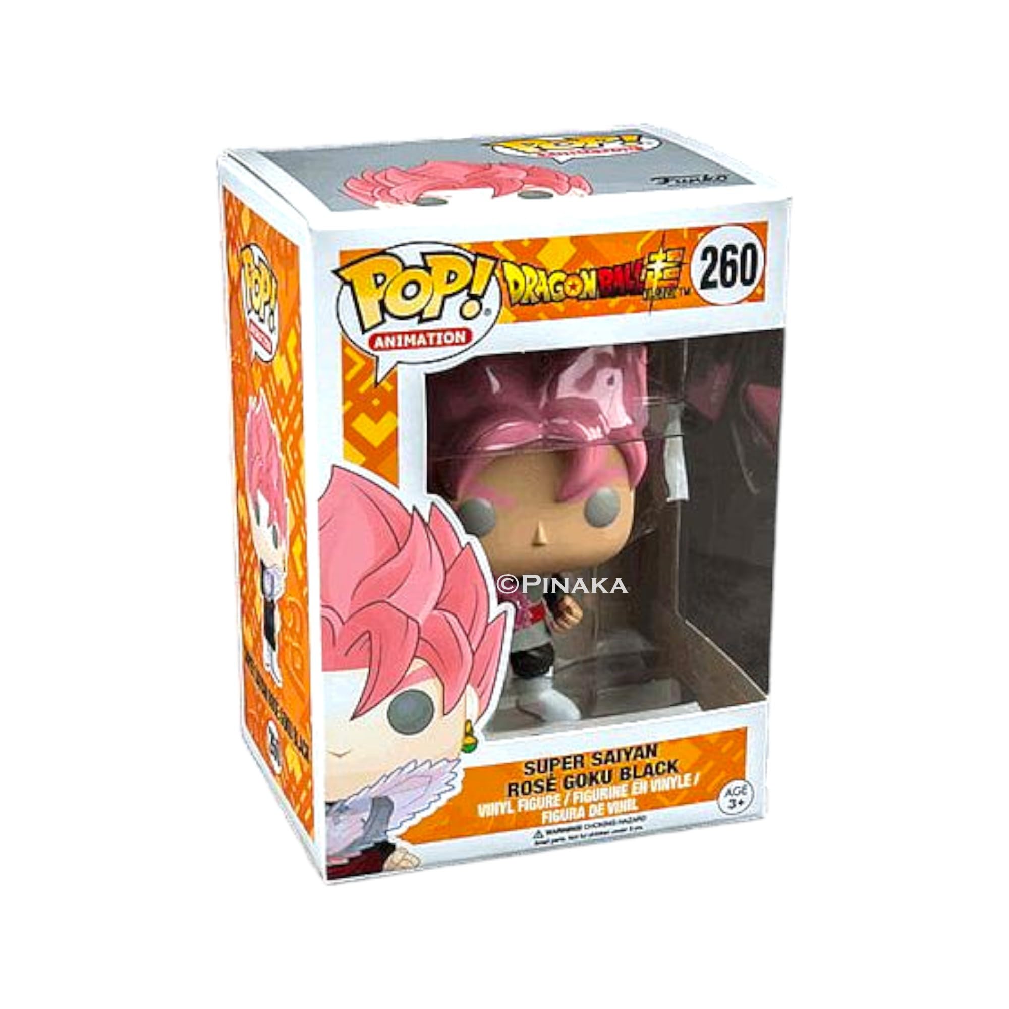PINAKA DBZ Goku Rose Cute 13 Cm with Weapon and Box Action Figure Figurine PVC Figures 3