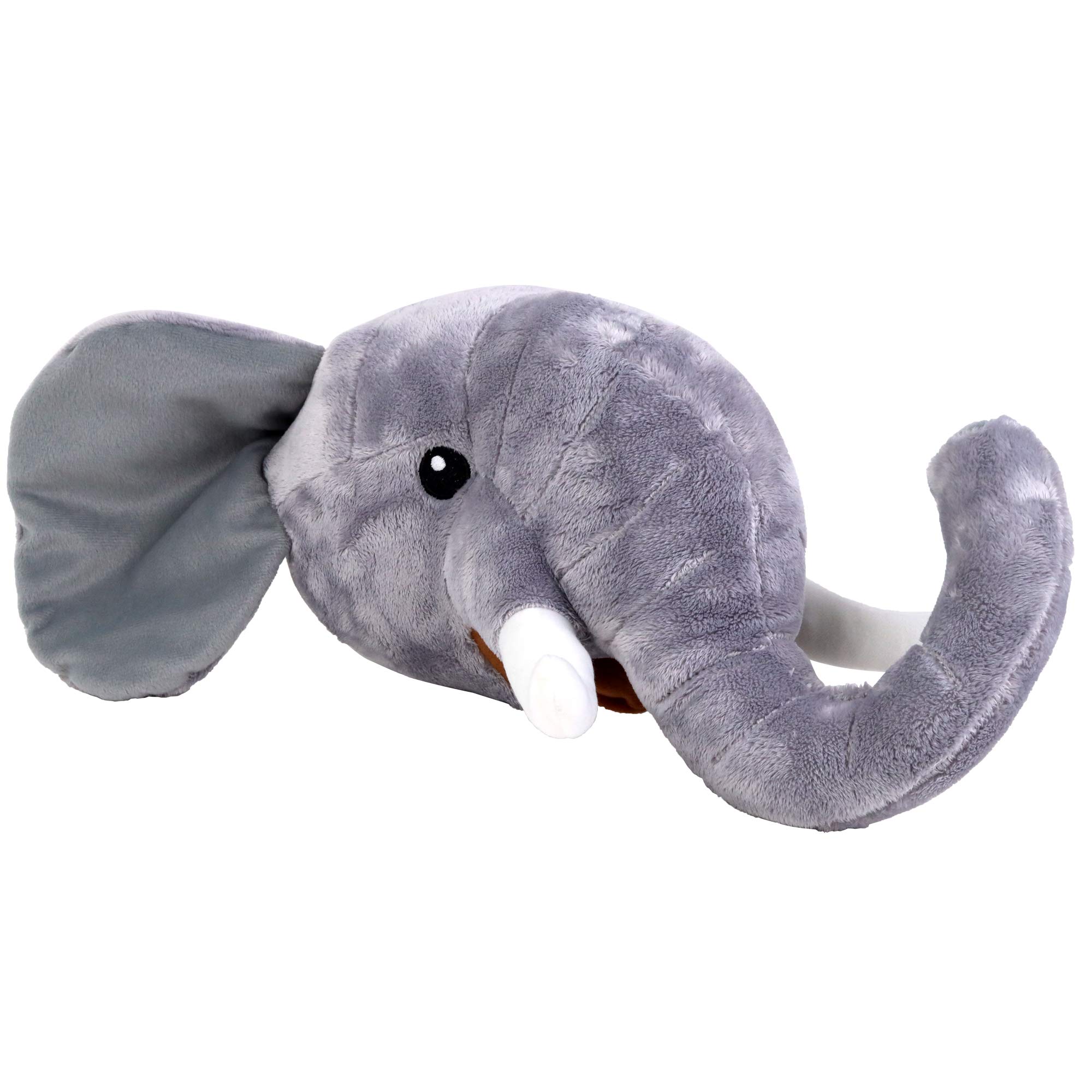 MGM - ACHOKA 209918 - 30 cm Grey Elephant Hanging Wall Decoration for Kids Room, 6 Months +