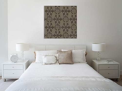 Miniatura 2 de Jaxson Rea "Vintage Petals Pattern VF Gallery Wrapped Canvas by Katie Pertiet, 48" x 48"