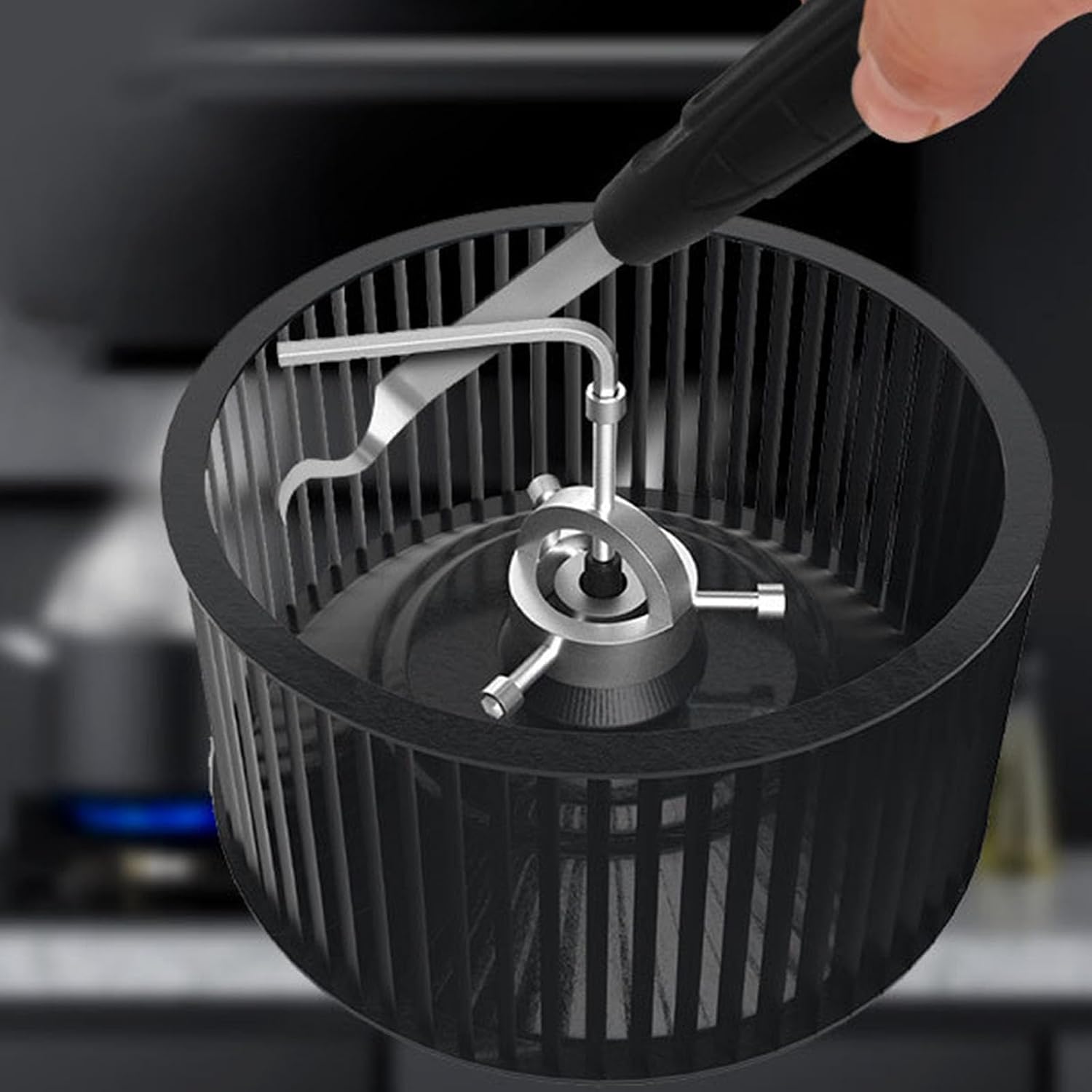 Wheel Tool Winds Puller Kitchen Removers Metal Steel Fan Repair Remove Steering Hand Removal Disassembly Ranges Hoods Removal