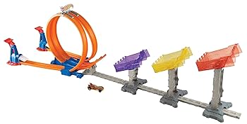 Hot Wheels ダブルループアタック Amazon | ホットウィール ダブルループアタック トラックセット