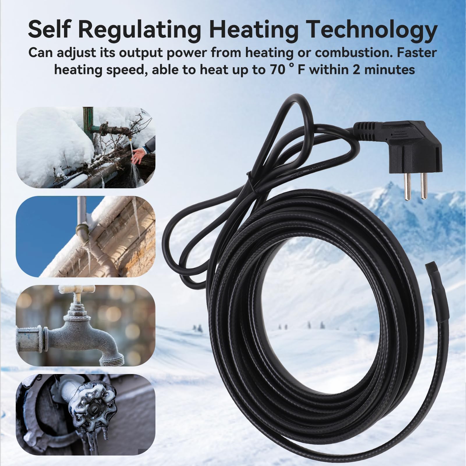 Cavi Scaldanti Autoregolanti Per Antigelo E Industria - BL - Foto 12