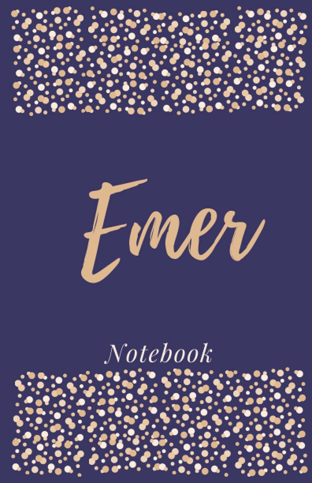 Emer Notebook: Emer Personalised Notebook - Name Gift - Jotter with 50 blank lined pages