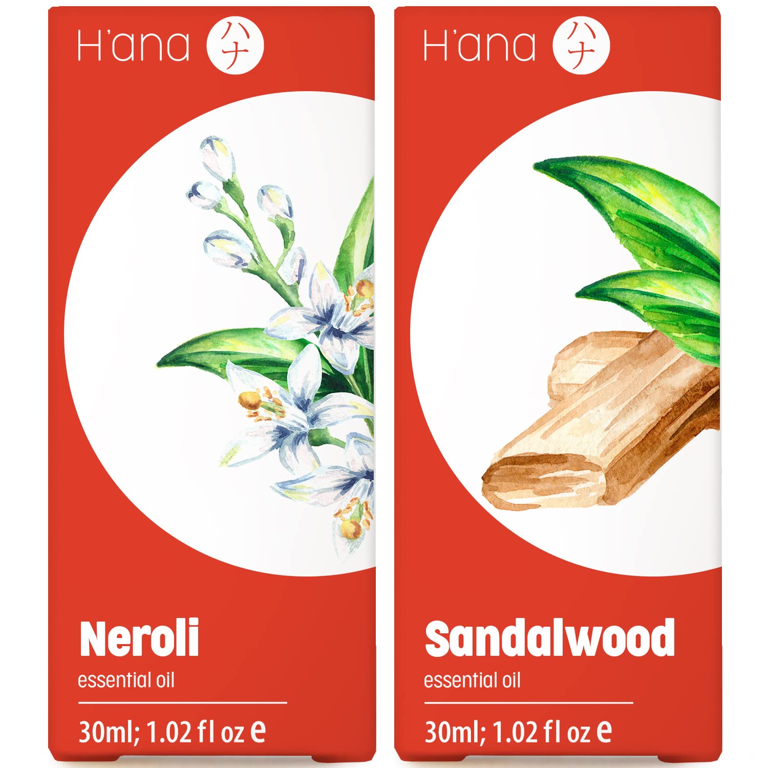 Neroli Essential Oil for Skin & Sandalwood Essential Oils for Diffuser Set - Aromatherapy Grade Essential Oils Set - 2x1 — home & kitchen deal