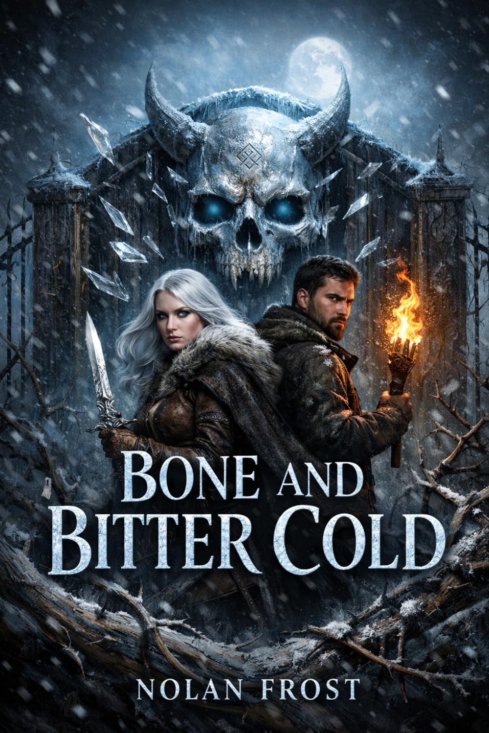 Bone And Bitter Cold: A Forbidden Guardian Romance (Shadowed Veils)