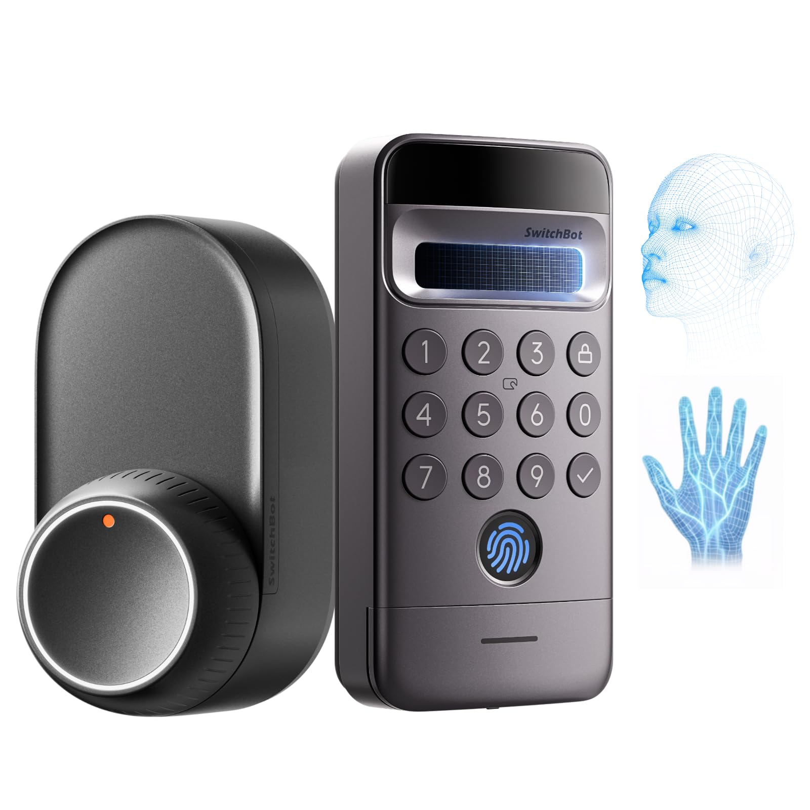 Amazon.co.jp: SwitchBot スマートロック Ultra 顔認証パッドPro