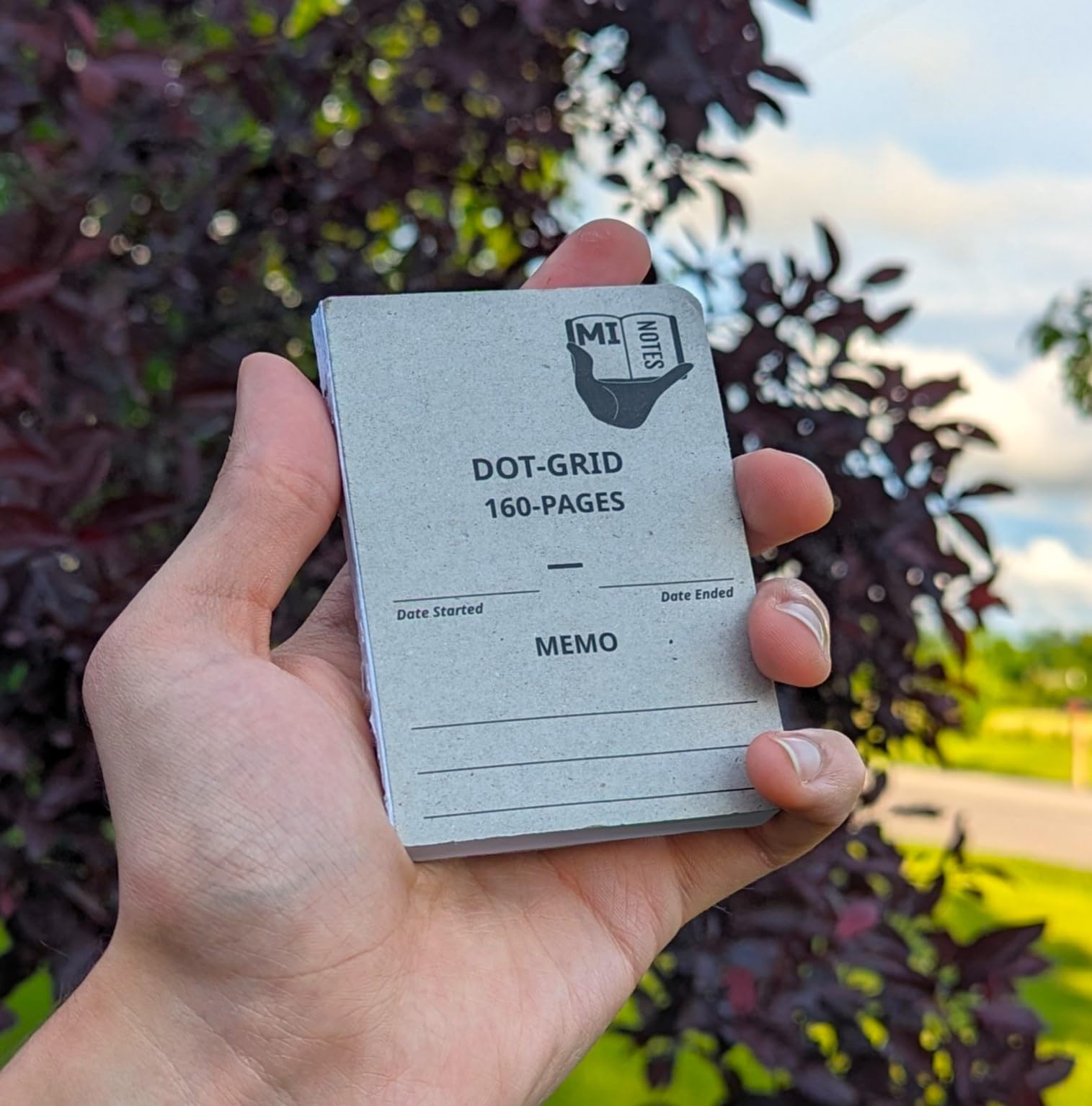 MiNotes Microbook Refill (2pcs.) (Dot-Grid) - 160 Page A7 Pocket Notebook Refill, Perforated Pages (Dot-Grid) Unknown Binding