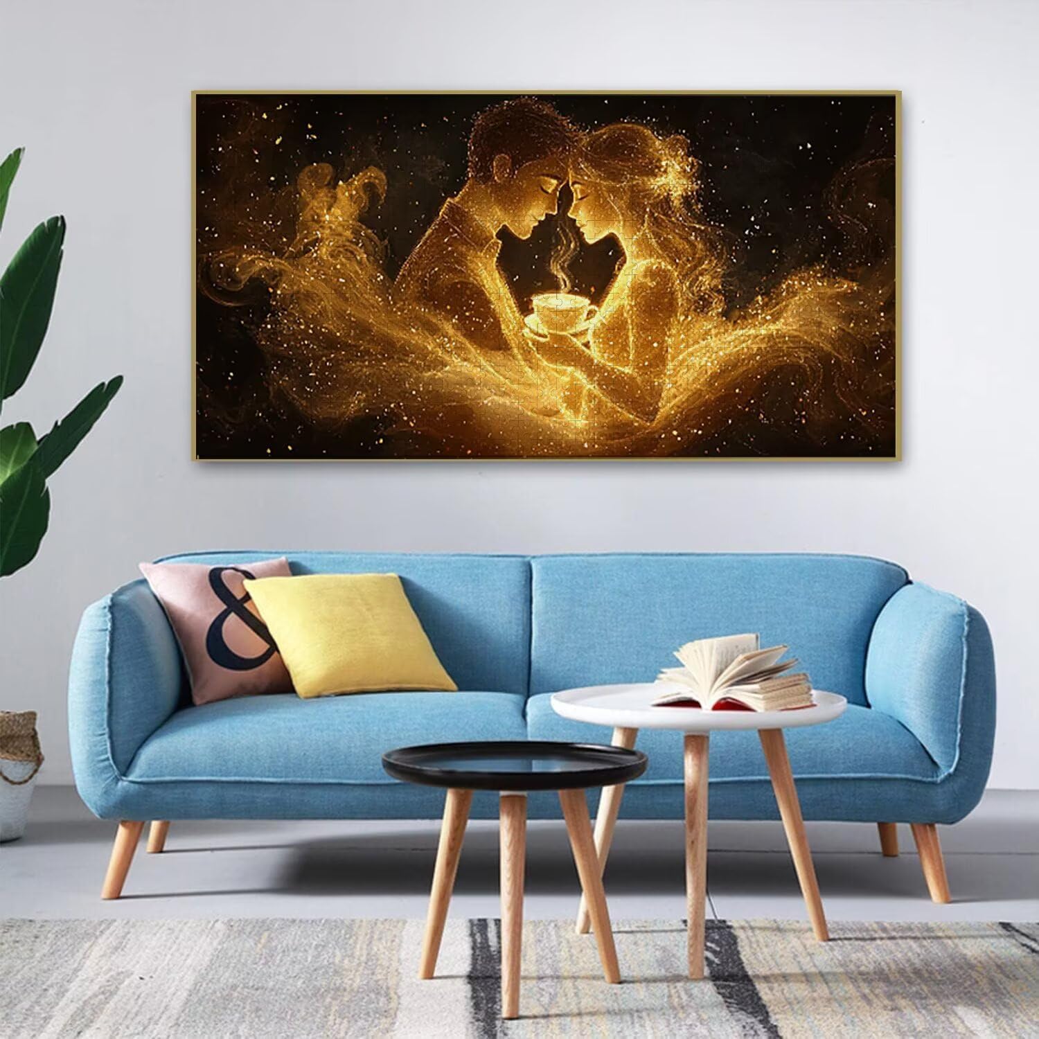 Puzzle in Legno per Adulti 1692 Pezzi | Coppia | Giocattoli Educativi | Puzzle Adulti E Famiglie Decor | Dimensione Di 179x31cm | Regalo Adultis | Regali Natale x-794