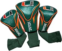 Vista 28 de Team Golf NCAA Numerado 1, 3 y X, se adapta a conductores de gran tamaño, utilidad, clubes de rescate y calles, forro de terciopelo para protección