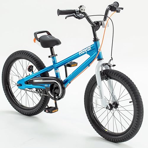 Miniatura 13 de RoyalBaby Kids Bike EZ Balance to Pedal Dual Handbrake Toddlers Boys Girls Bicycle 12-20 Inch for Age 3-10 Years
