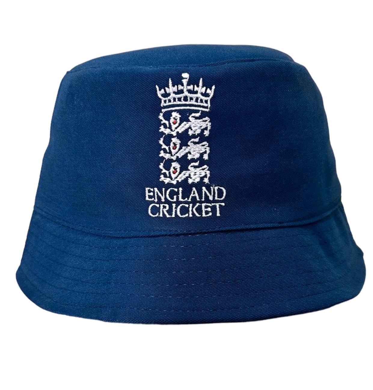 Bucket Hat for England Cricket Lions Emblem for T20, One Day and Test  Quality Hats to Play Cricket or Support The National Team in