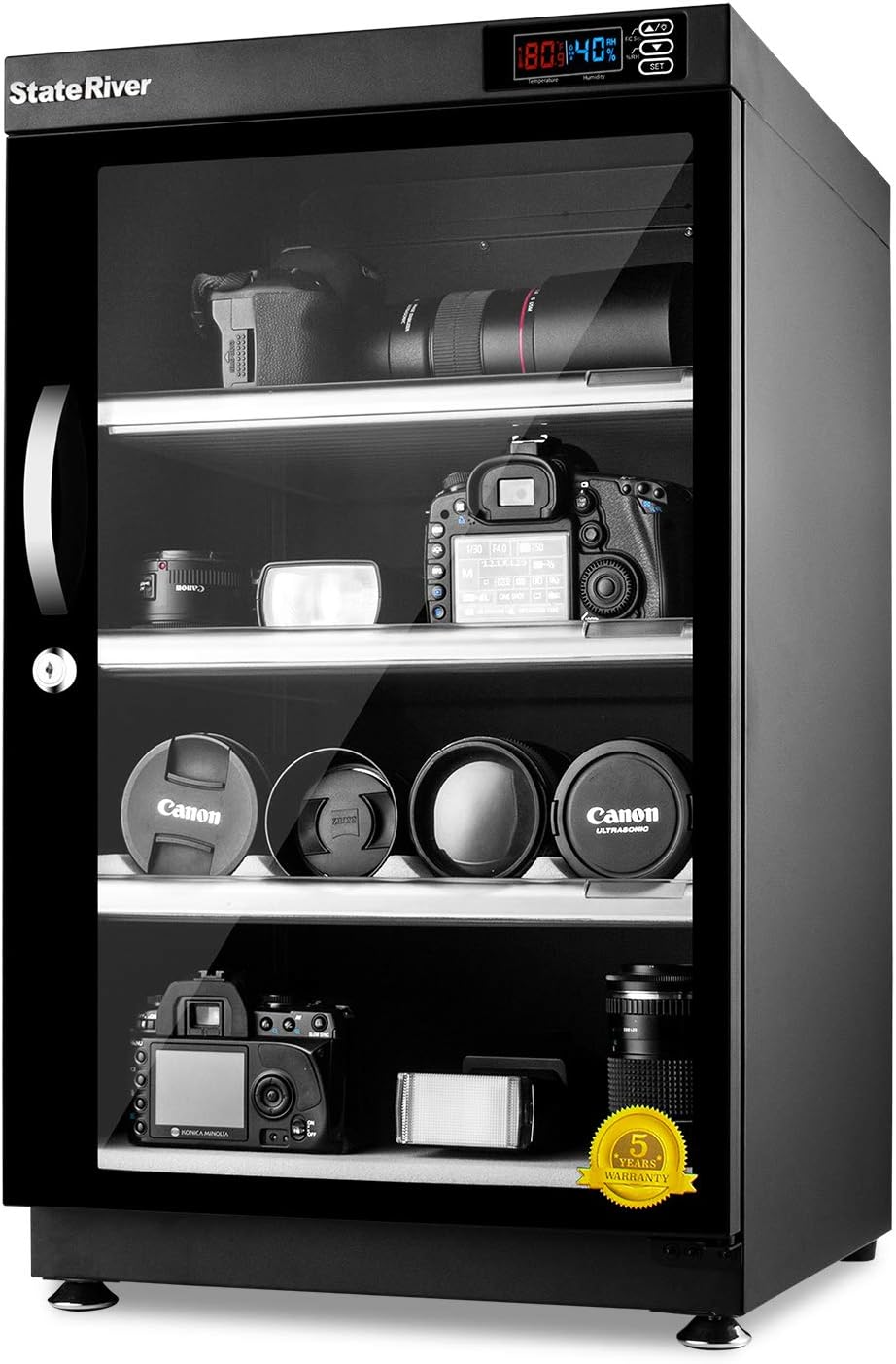 Electronically Controlled Dehumidifier Dry Cabinet Camera Cabinet 95L