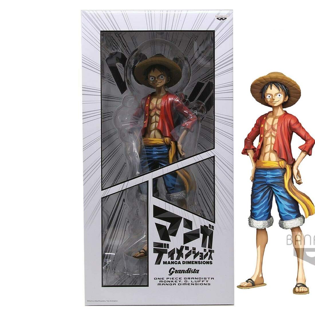 Onepiece Grandista Monkey D. Luffy Manga Dimensions Figure