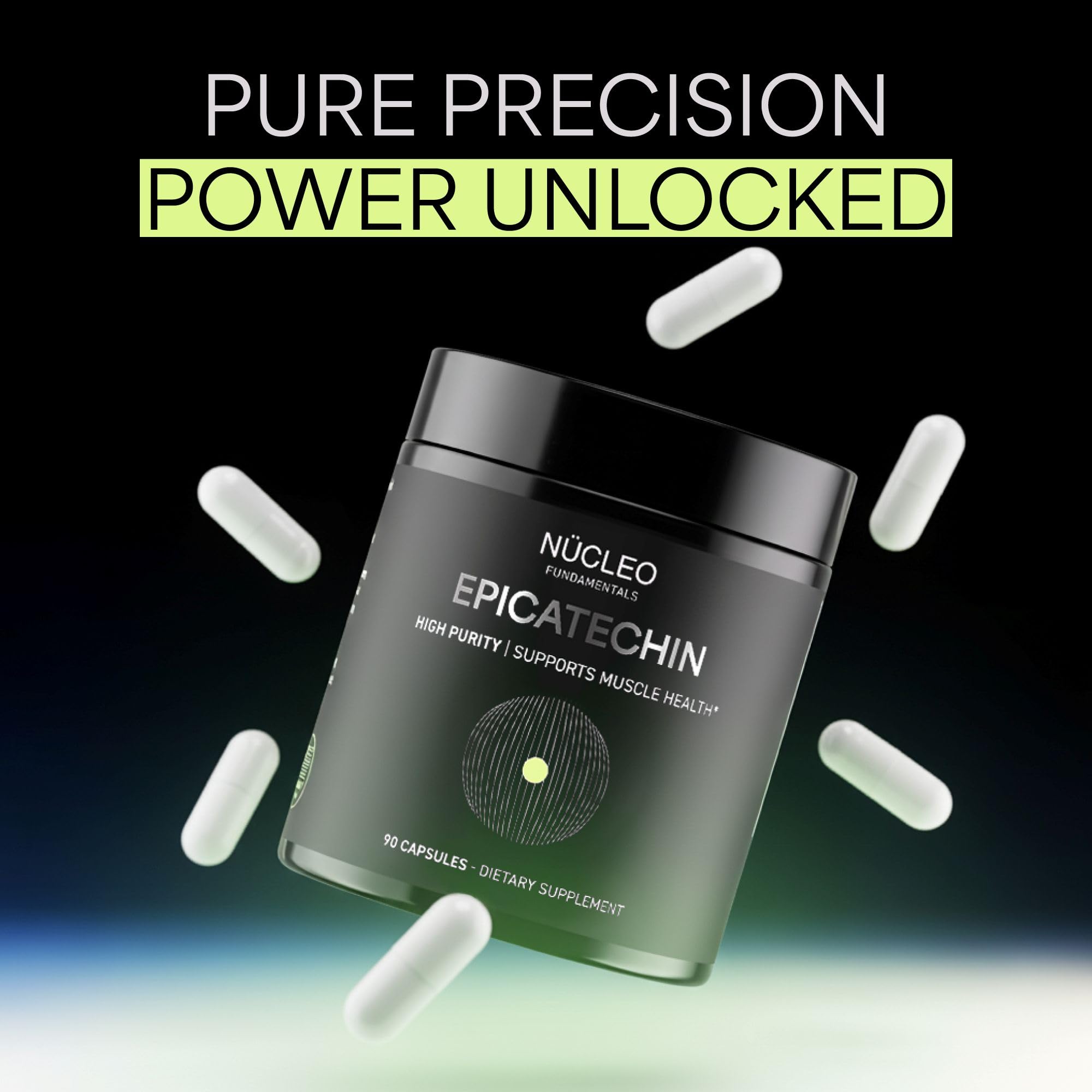 High Purity Epicatechin - 90 Capsules - Promotes Strength & Muscle Growth - Nitric Oxide Support - for Daily Performance - Epicatechin Supplements Made in USA — Amazon image 5