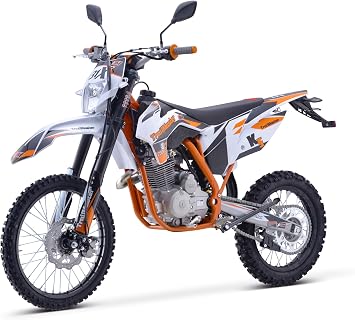 Trailmaster TM 31X-250, Great Mid Size Dirt Bike with High-Performance 145cc 4 Stroke 9.1HP Engine and Electric & Kick Start. On-Road Riding Ready!