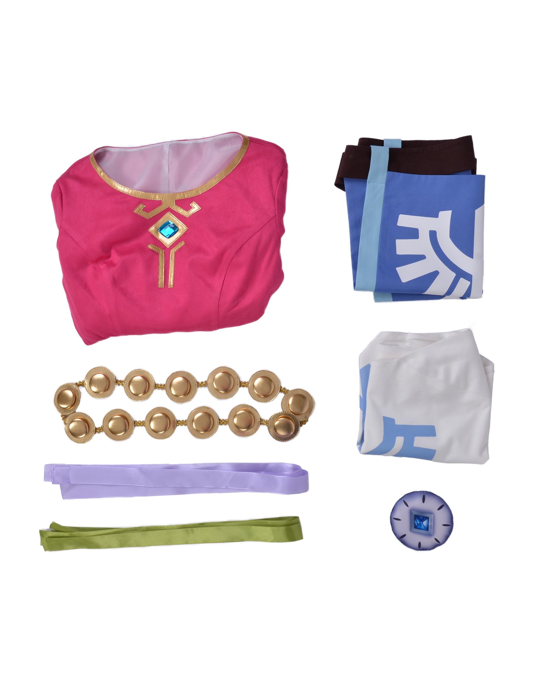 miccostumes Women's Princess Skyward Sword Cosplay Costume Dress
