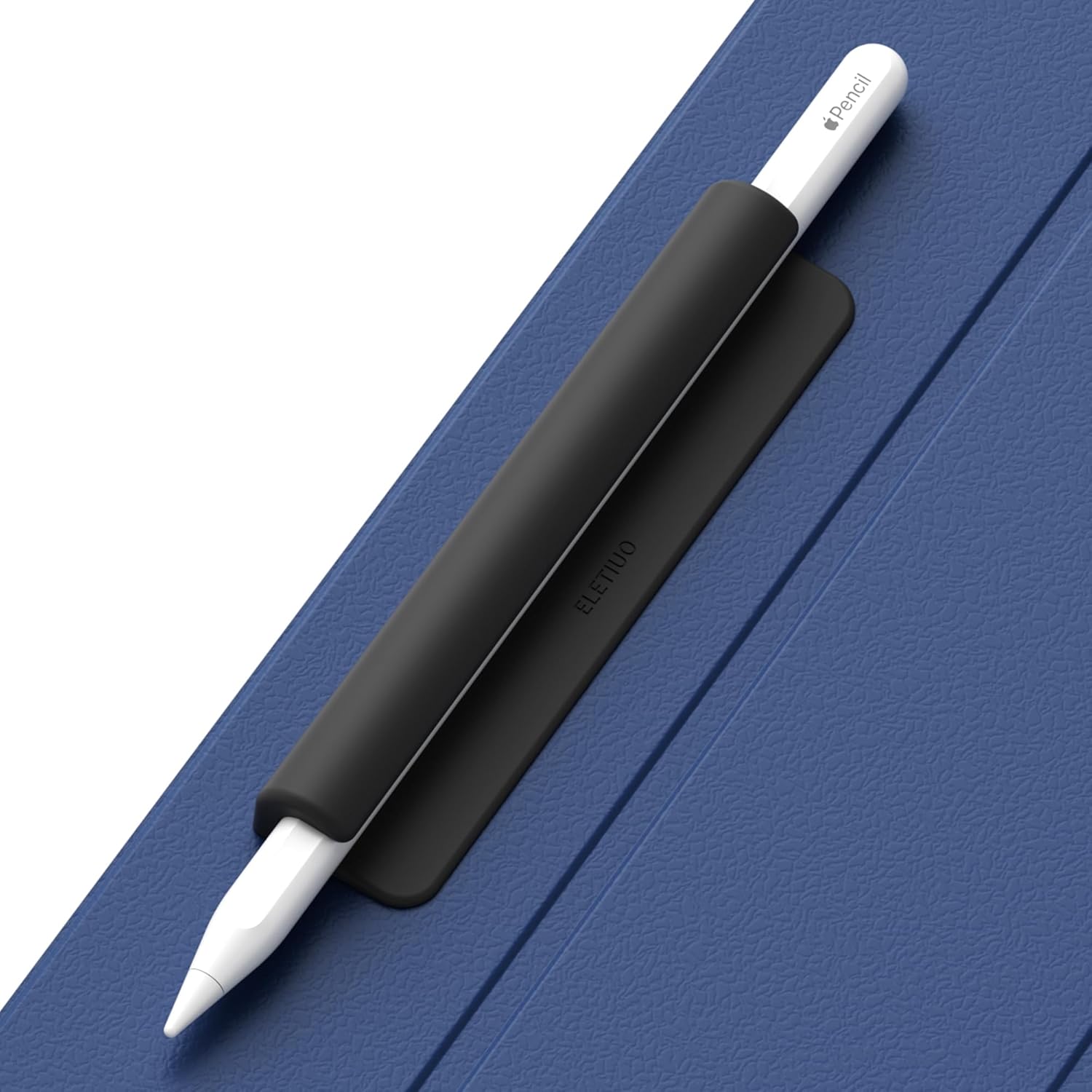 ELETIUO Silicone Pencil Holder Sleeve,Compatible with Apple Pencil (USB-C),Apple Pencil 1st/ 2nd Generation,Strong Adhesive Sticky Attached to iPad Case for Stylus Pens,Black ELETIUO Silicone Pencil Holder Sleeve,Compatible with Apple Pencil (USB-C),Apple Pencil 1st/ 2nd Generation,Strong Adhesive Sticky Attached to iPad Case for Stylus Pens,Black