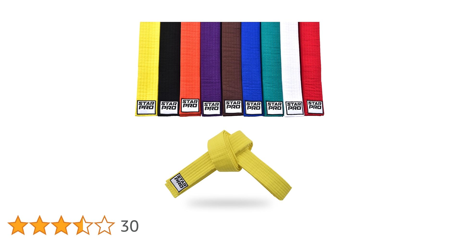 Starpro Martial Arts Grading Belt' | Sports - Compare Prices For The
