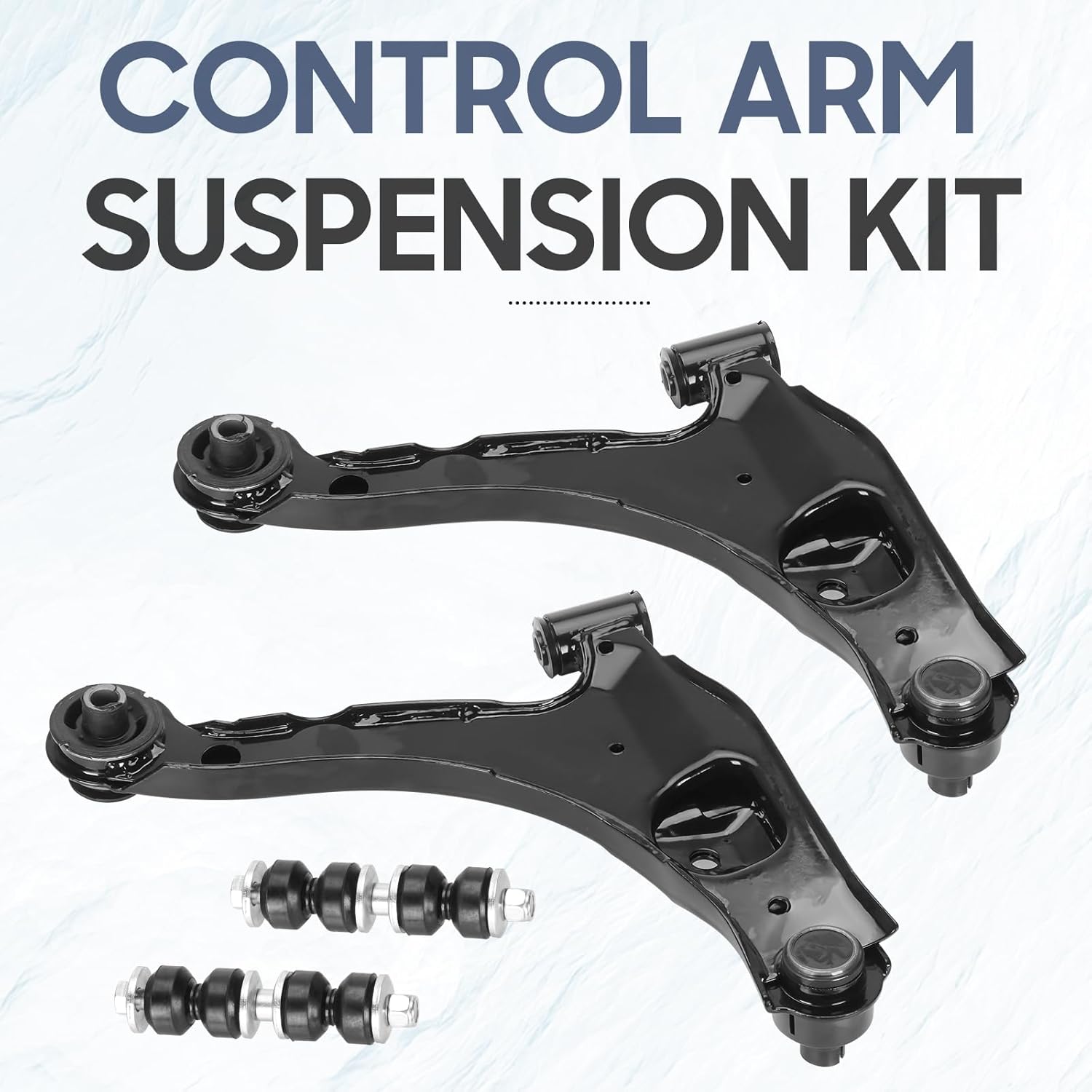 Front Lower Control Arm Pre-Assembled Ball Joint Fit for Chrysler PT Cruiser2001-2010, 2000-2005 Dodge Neon 2000-2001 Plymouth Neon Replace K620009 K620010-4pc Set