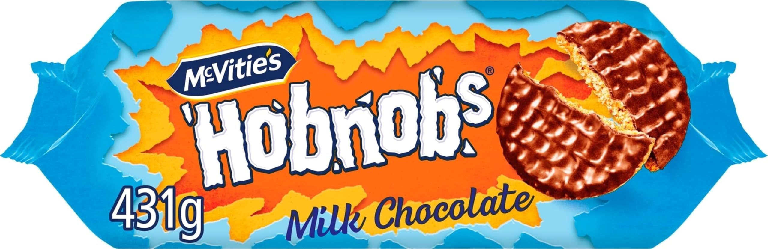 McVitie's Hobnobs Milk Chocolate Biscuits 431g