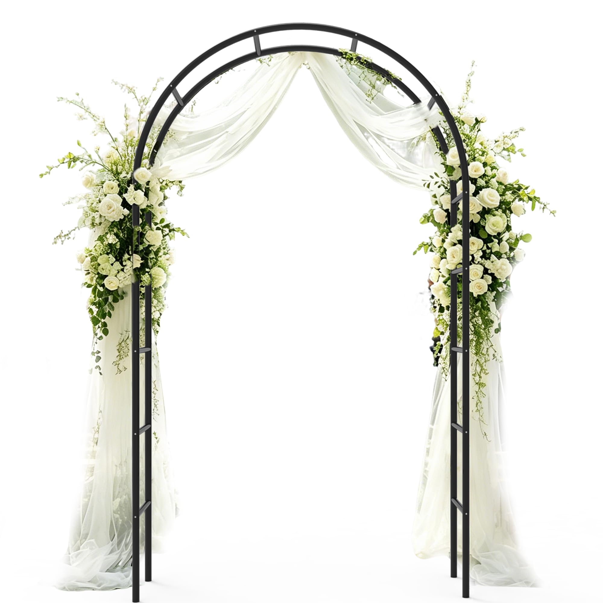 Photo 1 of Trellume Metal Garden Arch Trellis 94.5" H x 55" W