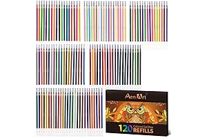 Aen Art Gel Pen Refills: 120 Vibrant Colors, Endless Creativity