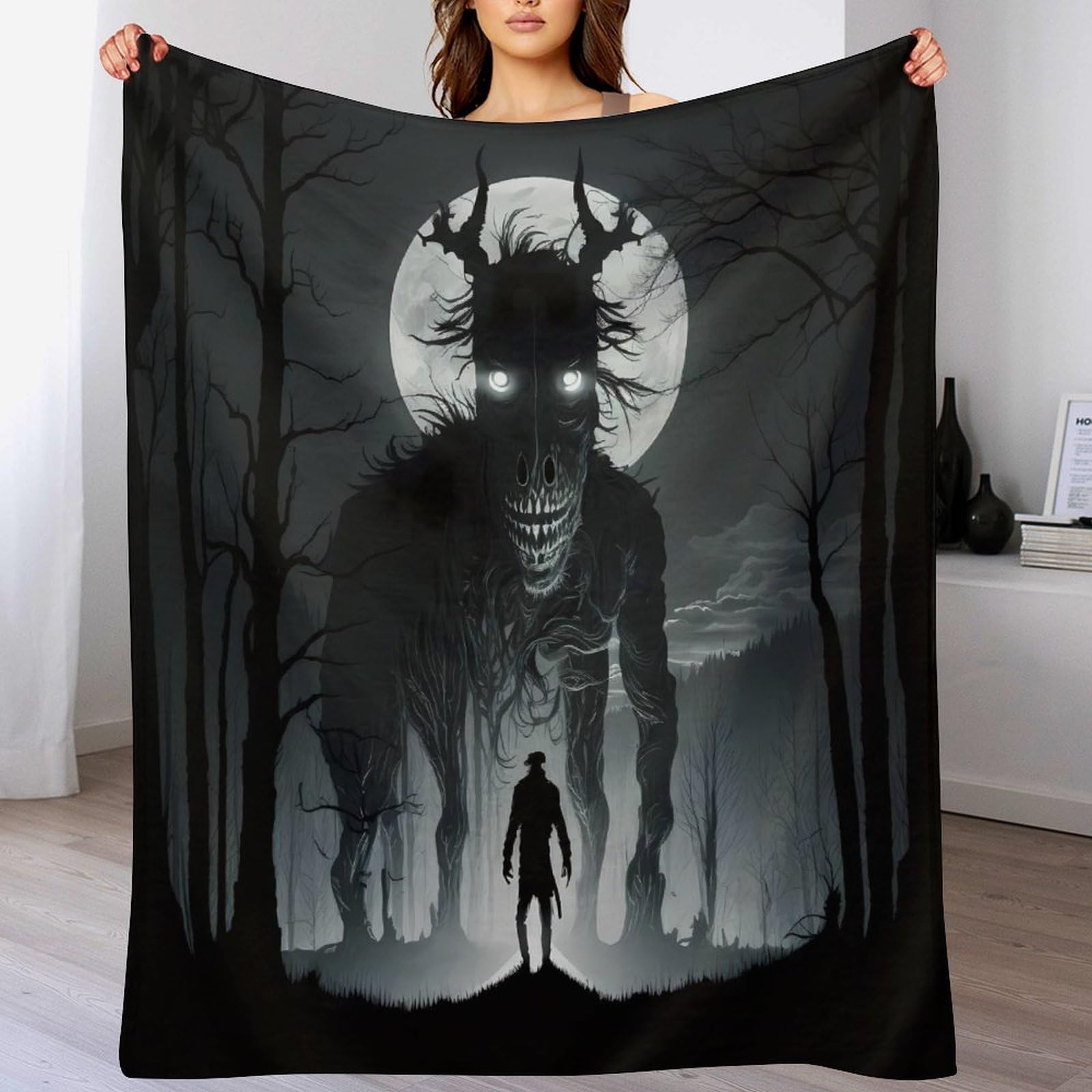 Couverture polaire flannel douce et résistante pour canapé et lit adulte