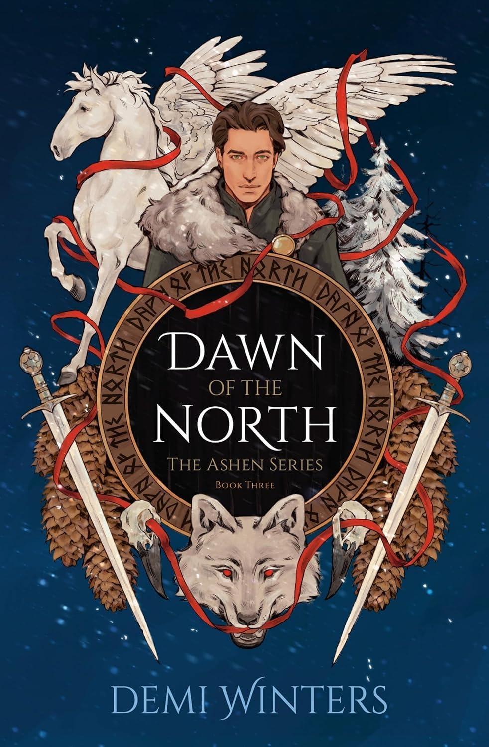 Ashen Series 3 Books Collection Set By Demi Winters (The Road of Bones, Kingdom of Claw & Dawn of the North)