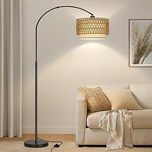 Rattan Floor Lamp