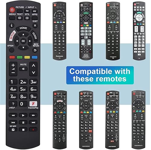 Miniatura 2 de Mando a distancia universal para Panasonic TV Control remoto funciona para todos los Panasonic Plasma Viera HDTV 3D LCD LED TV