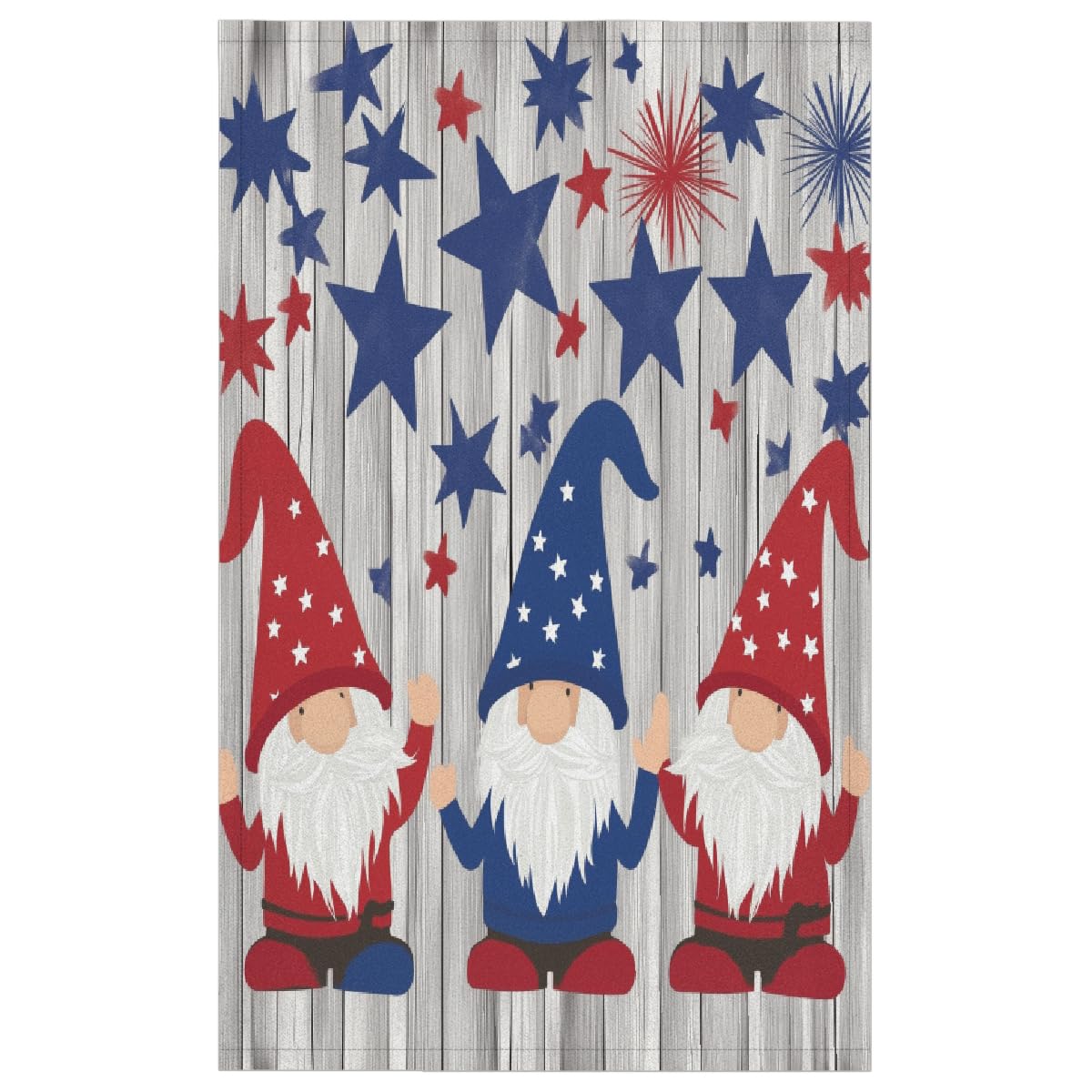 Torchon de cuisine microfibre Independence Day 45x72cm lot de 4
