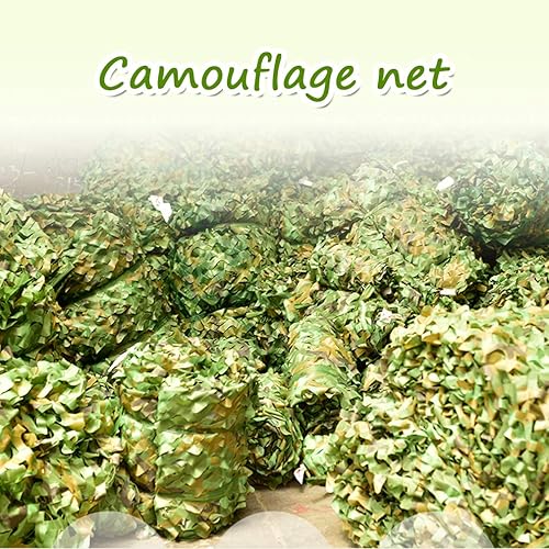 Miniatura 2 de Protección del bosque con cobertura de protección ecológica, red de camuflaje militar, campamento tiro, caza y selva, protección solar para