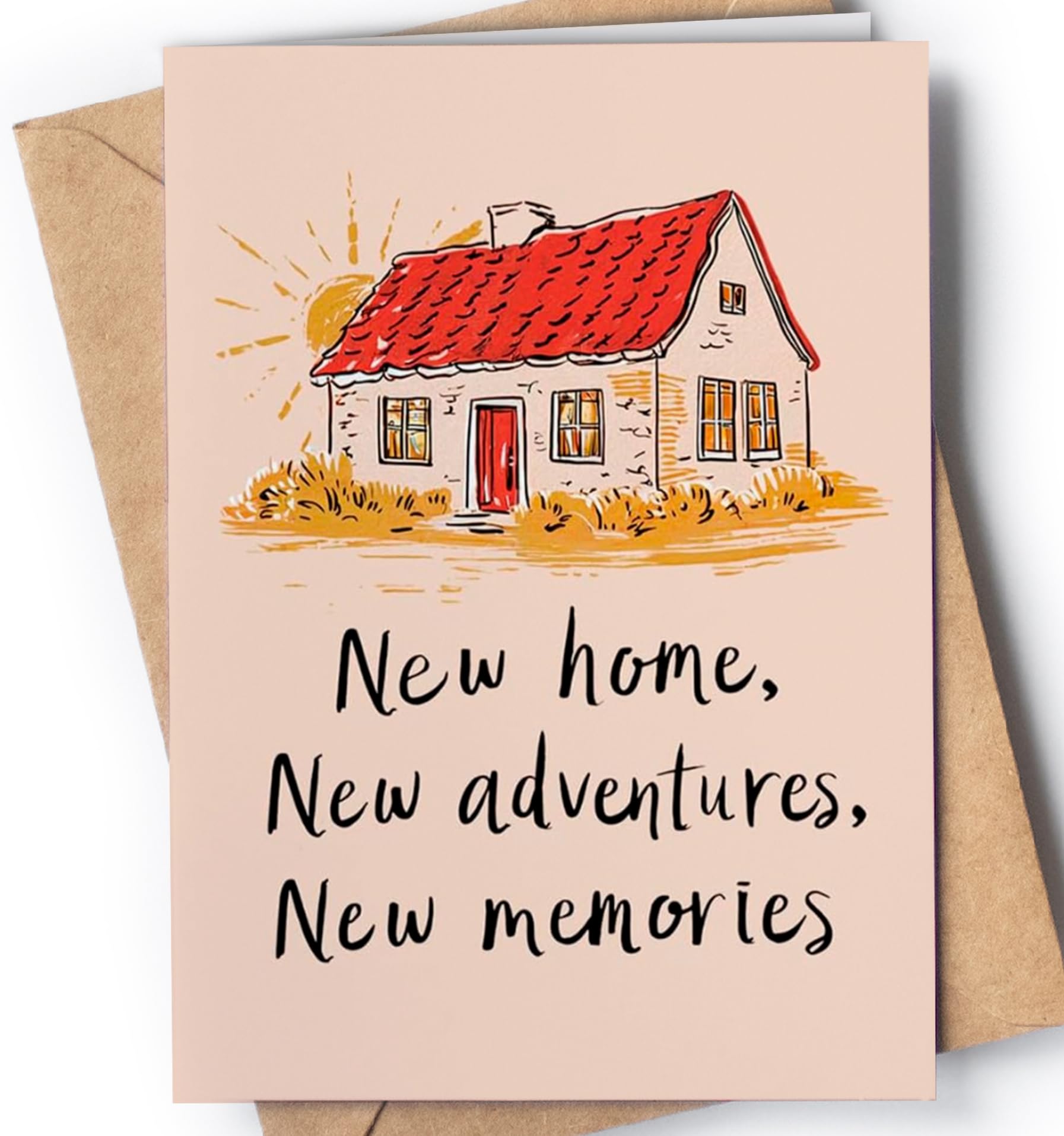 Amazon.com : New Home Card - Housewarming Card for New Homeowners - New Apartment Congratulations - Congrats on Your New Home Card - Moving House Card for couples, family- New Adventures New Memories : Office Products amazon-com-new-home-card-housewarming-card-for-new-homeowners-new-apartment-congratulations-congrats-on-your-new-home-card-moving-house-card-for-couples-family-new-adventures-new-memories-office-products