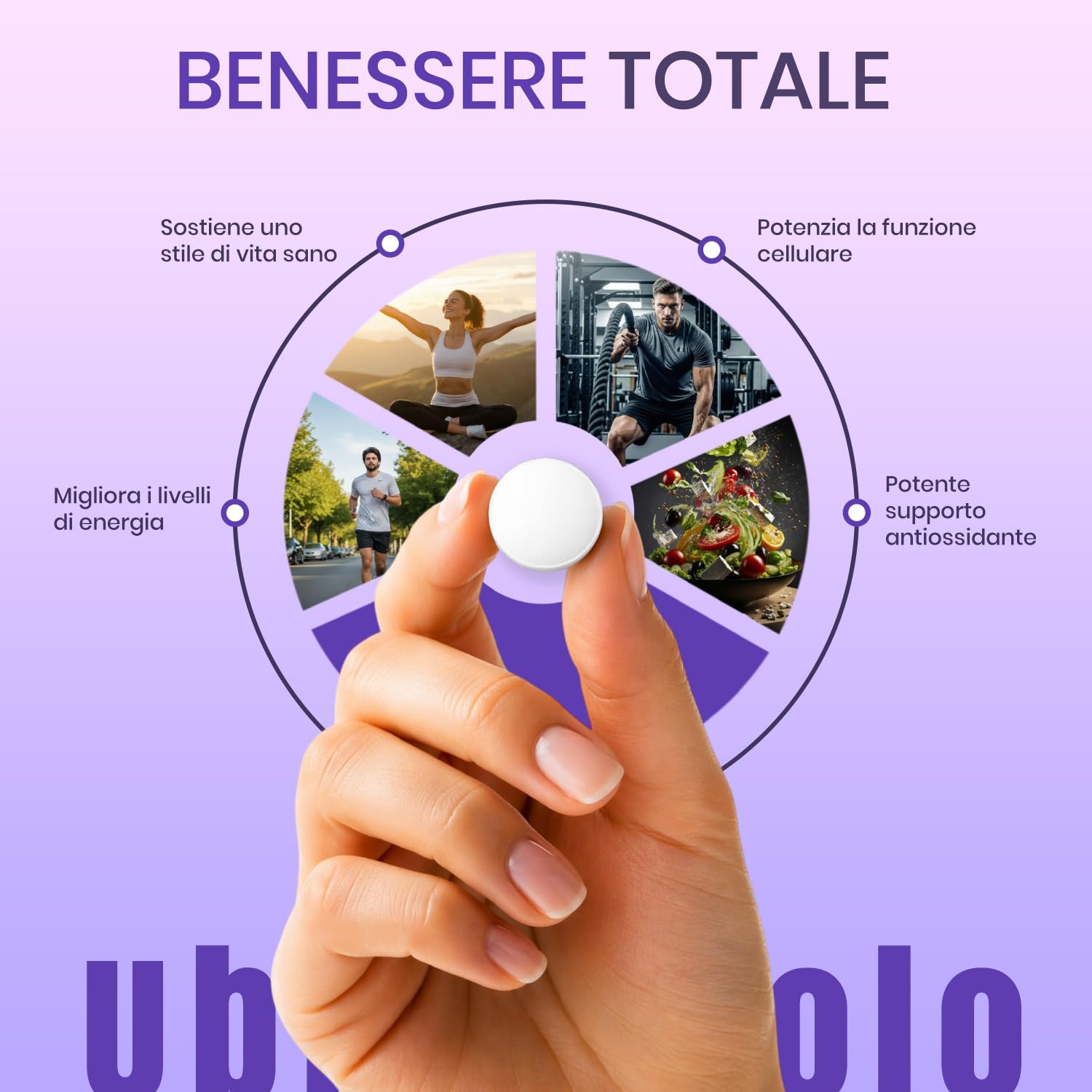 Con Ubiquinolo | Forma attiva coq10 | Elevato assorbimento/Bioattività migliorata | 300 mg,